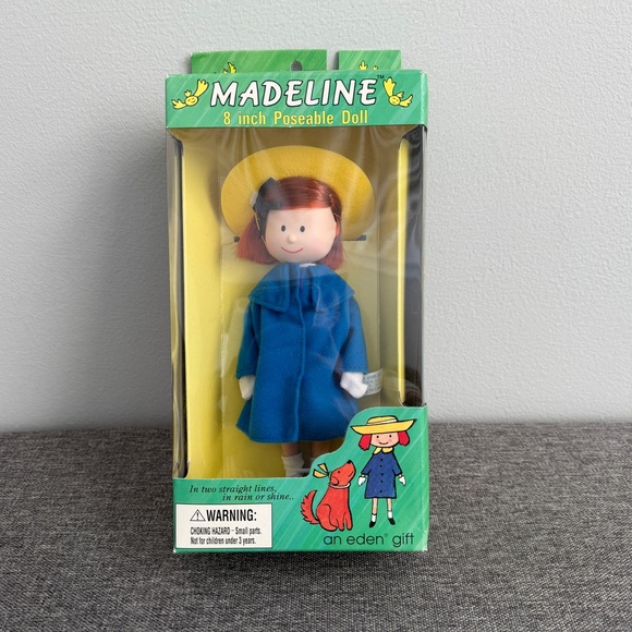 Madeline Vintage 1996 8” Poseable Doll NEW In Original Box Eden Collectible Toy - Picture 14 of 14